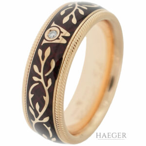 Wellendorff Trüffel SF Mokka Ring Gr.54 Gold 18 Karat