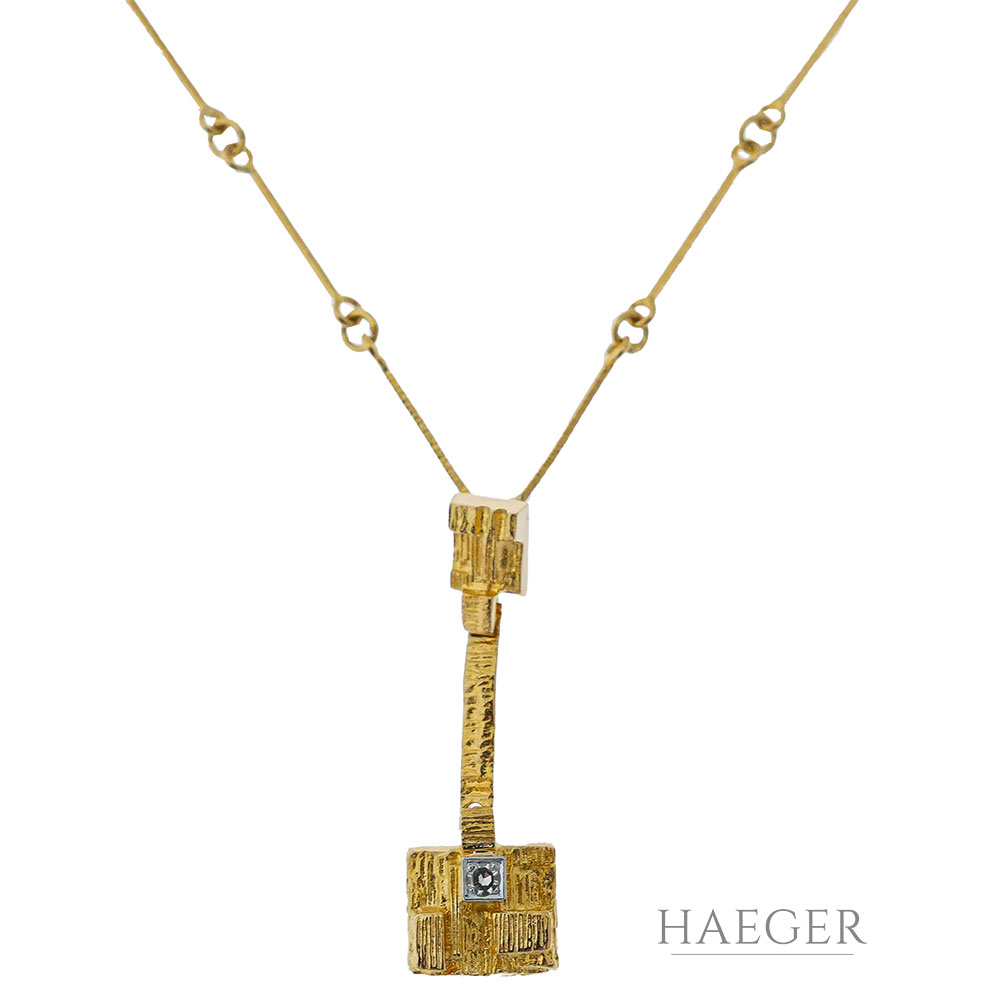 Lapponia Collier Gelbgold 18 Karat