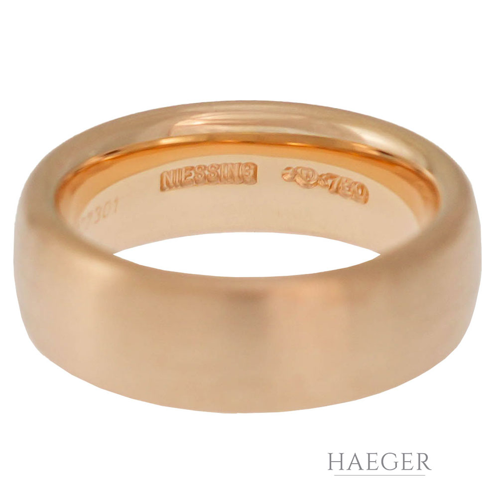 Niessing Ring Gelbgold 18 Karat mit Diamant