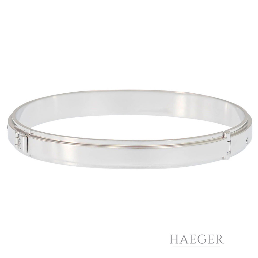 Piaget Armreif Weissgold 18 Karat mit Diamanten