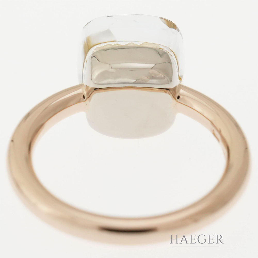 Pomellato Nudo Citrin Ring Gr.54 Gelbgold 18 Karat