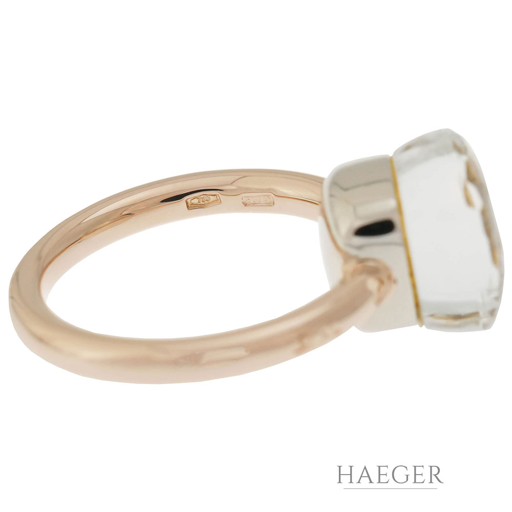 Pomellato Nudo Citrin Ring Gr.54 Gelbgold 18 Karat