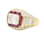 Ring mit einem Diamanten im Emerald Cut von 2,58 ct G vvs1 Vorschau