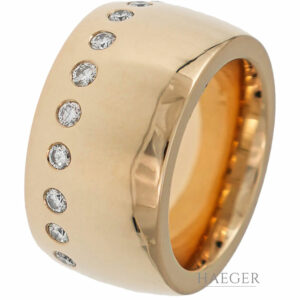 Ring Gr.56 Gelbgold 18 Karat mit 1ct Diamanten