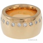 Ring Gr.56 Gelbgold 18 Karat mit 1ct Diamanten Vorschau