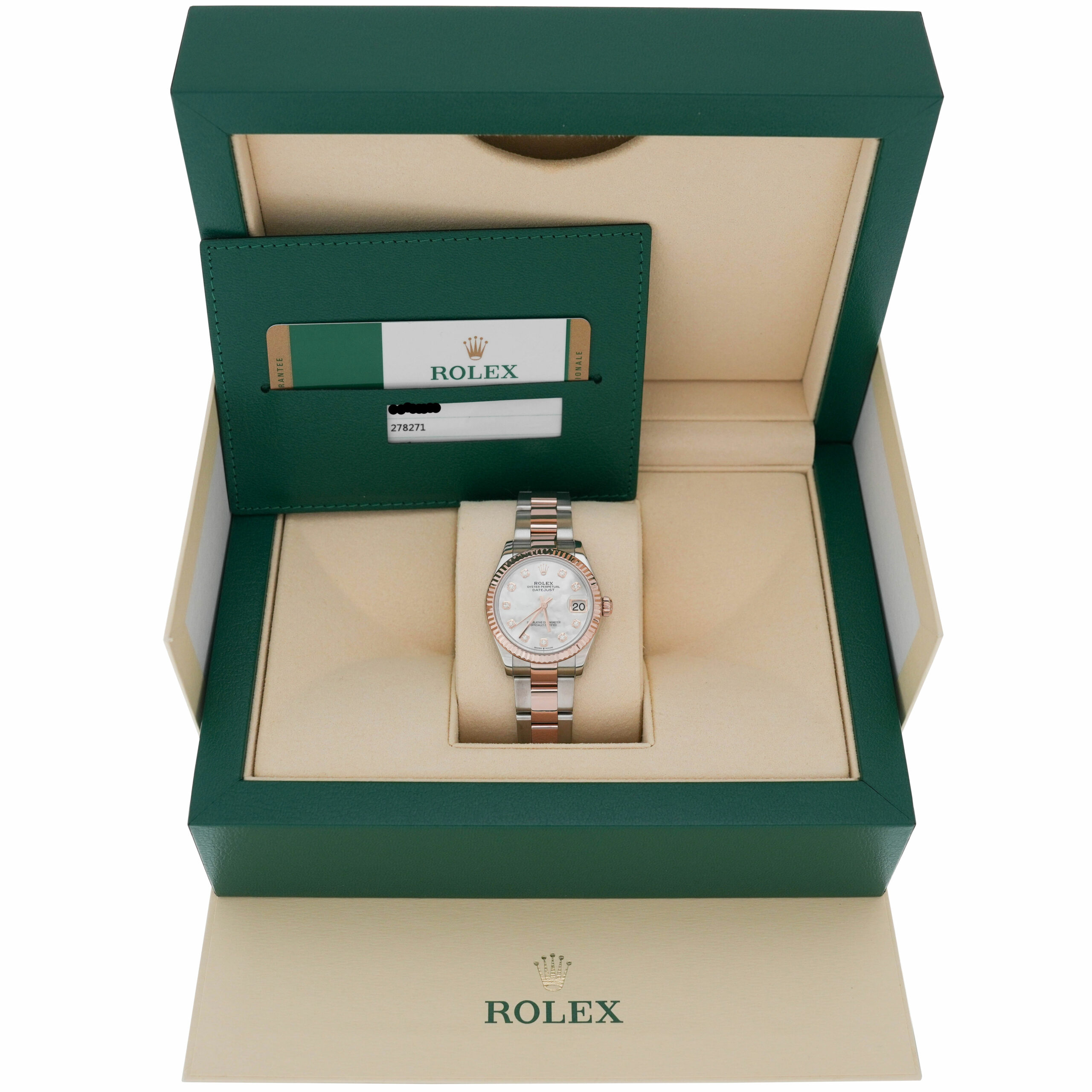 Rolex Datejust 31 Ref. 278271 Full Set 2019