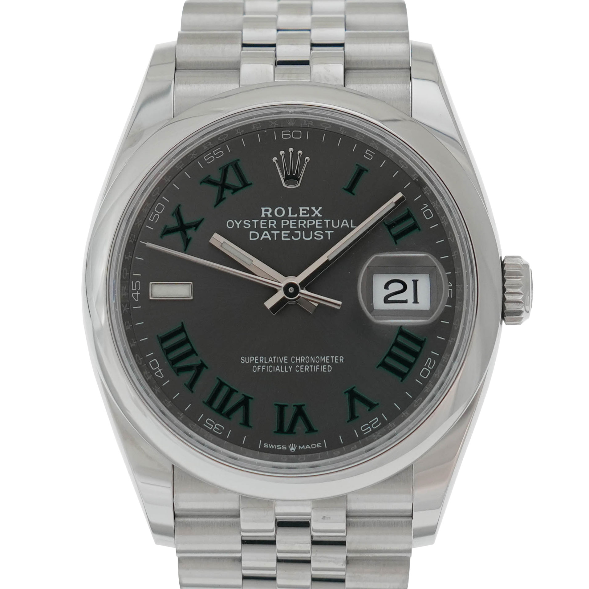 Rolex Datejust 36 Wimbeldon Ref.126200 Full Set 2024