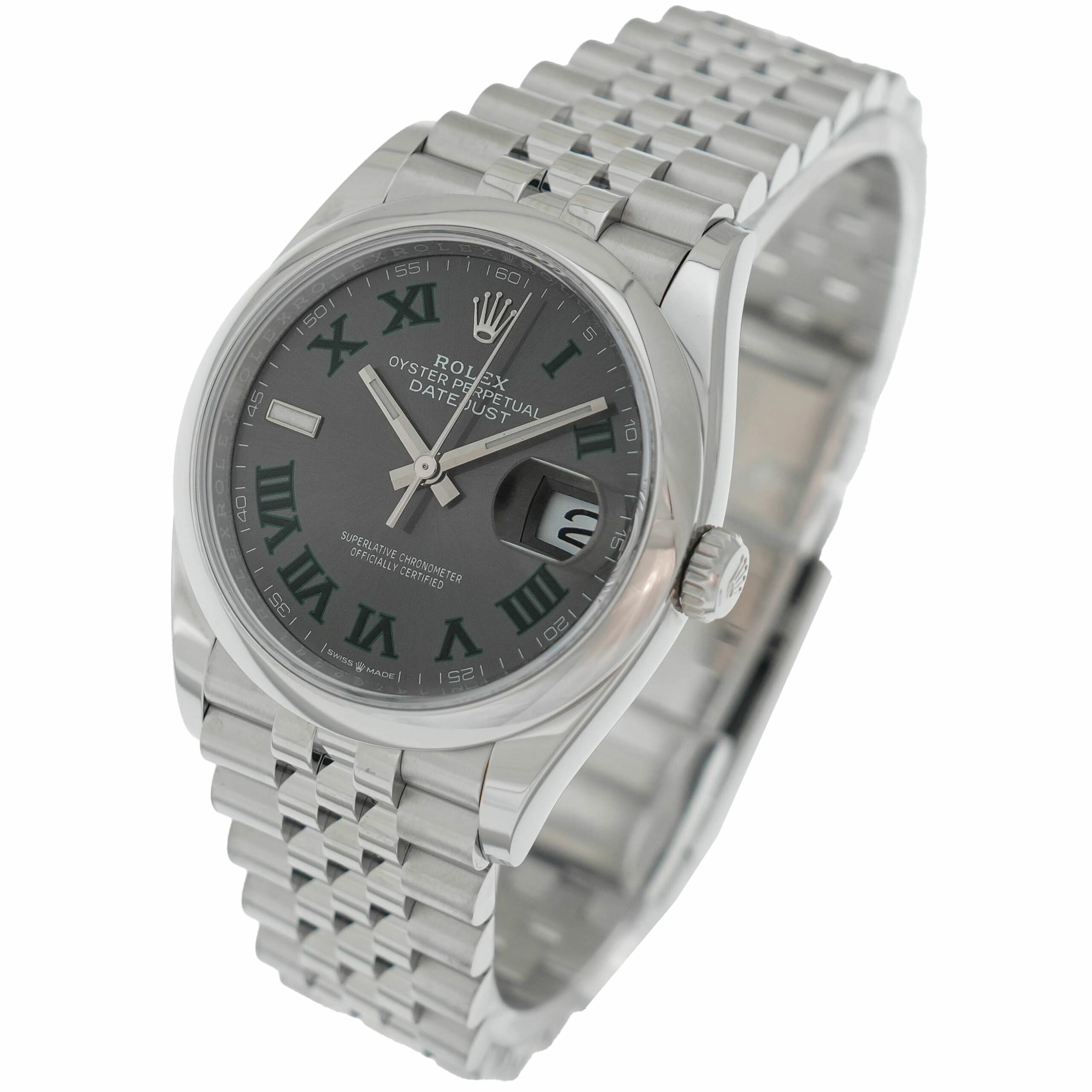 Rolex Datejust 36 Wimbeldon Ref.126200 Full Set 2024
