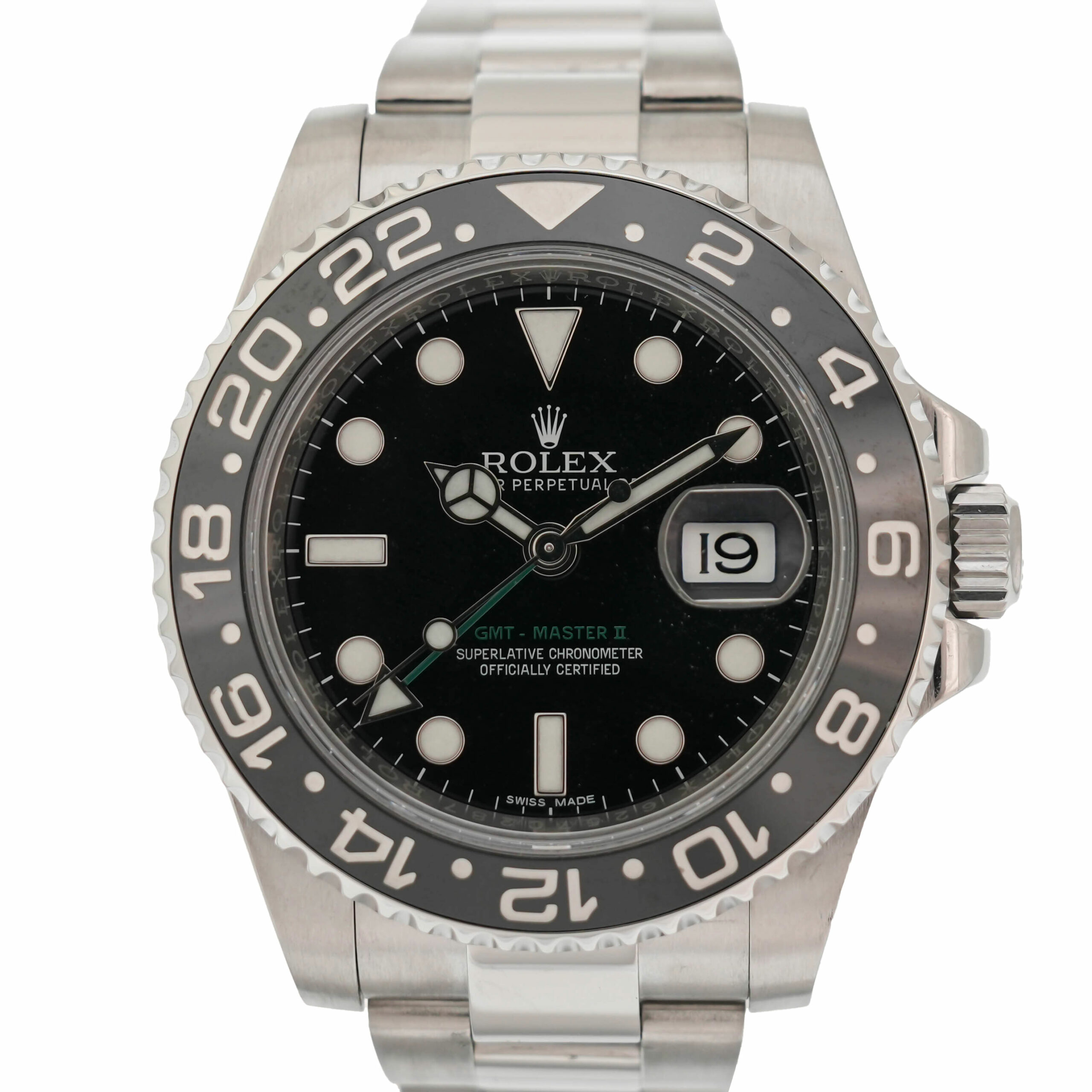 Rolex GMT Master 2 Ref. 116710LN mit Originaler Box