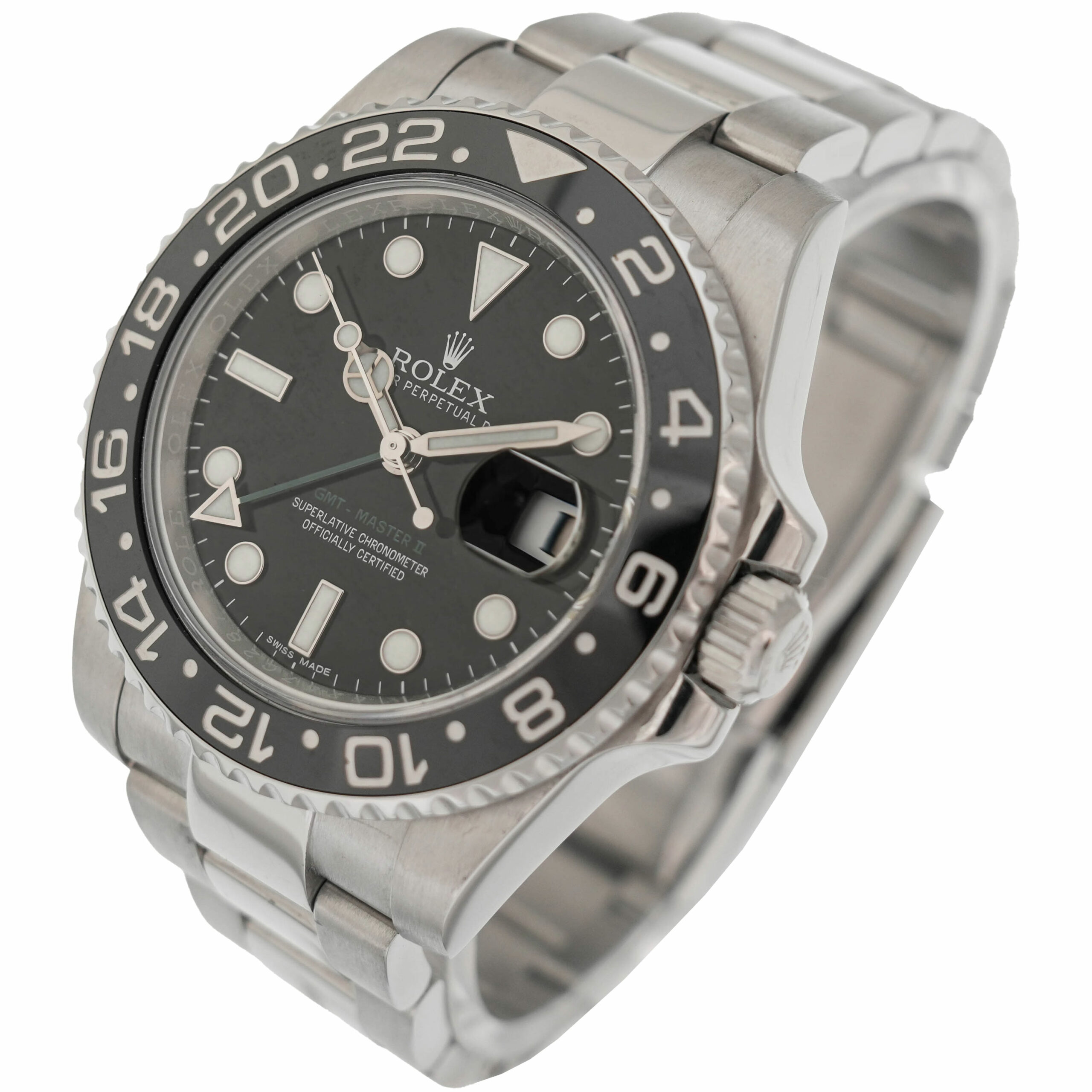 Rolex GMT Master 2 Ref. 116710LN mit Originaler Box