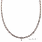 Collier Wellendorff Weißgold 18 Karat mit Diamant Vorschau