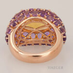 Amethyst Citrin Ring Rosegold 18 Karat Vorschau