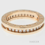 Bulgari B Zero Ring Gelbgold 18 Karat mit Diamanten Vorschau