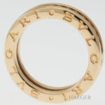 Bulgari B Zero Ring Gelbgold 18 Karat mit Diamanten Vorschau
