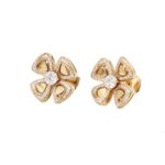 Bulgari Ohrstecker Rosegold 18 Karat mit Diamanten Vorschau
