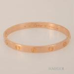 Cartier Love Armreif klassisches Modell Gr.18 Roségold 18 Karat Vorschau