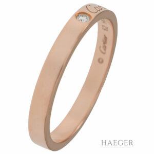 Cartier Ring Rosegold 18 Karat mit Diamant