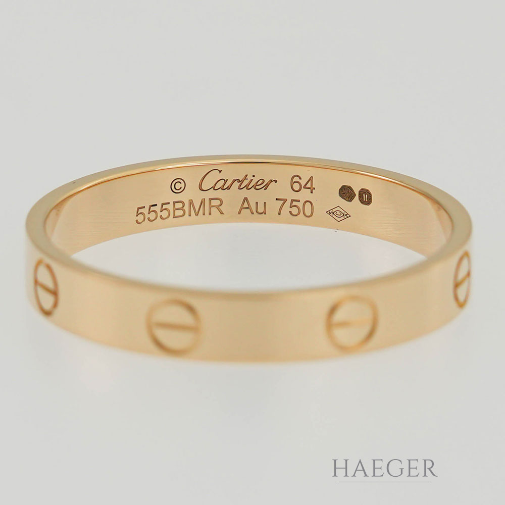 Cartier Love Ring Gelbgold 18 Karat
