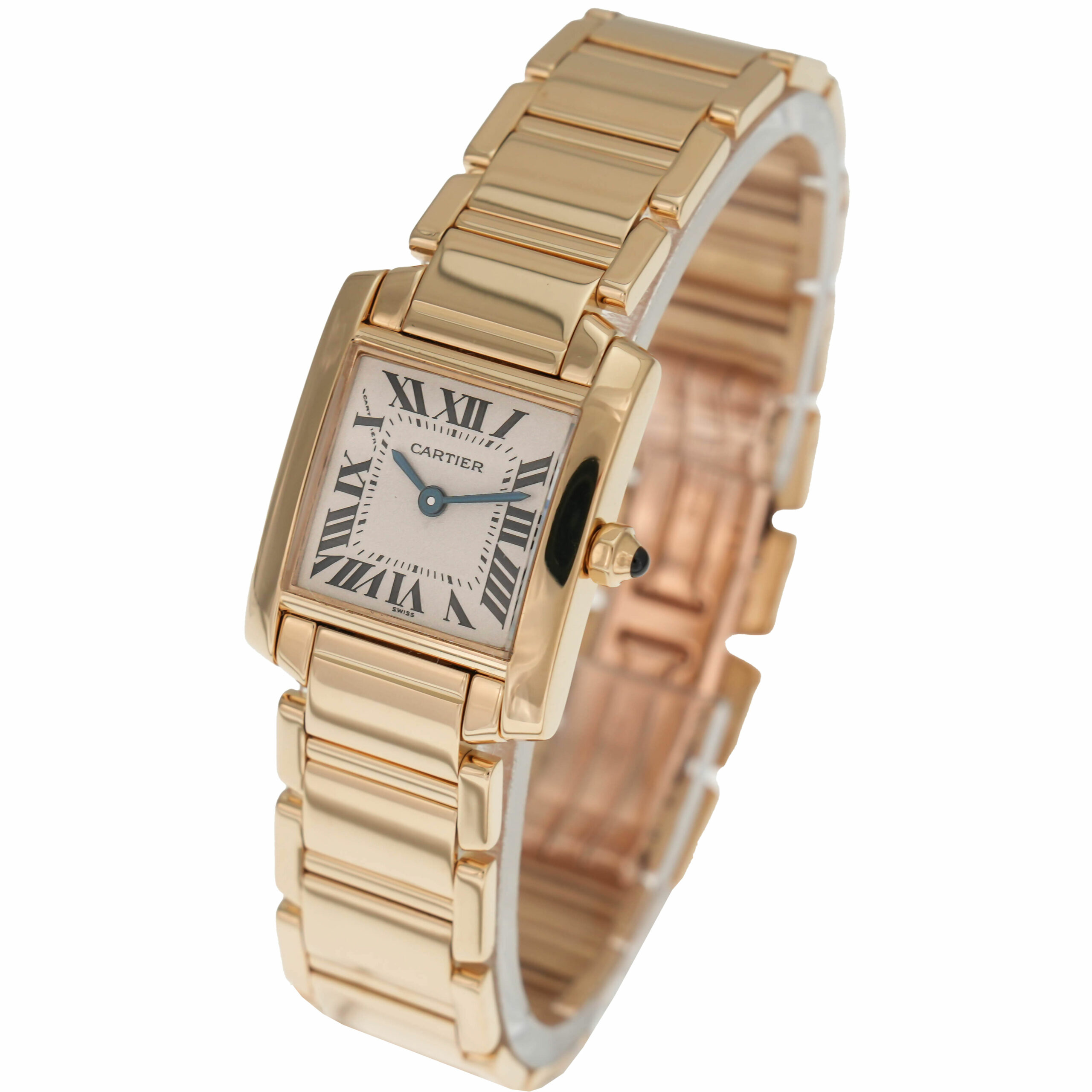 Cartier Tank Ref. 1820 Gold 18K mit original Box