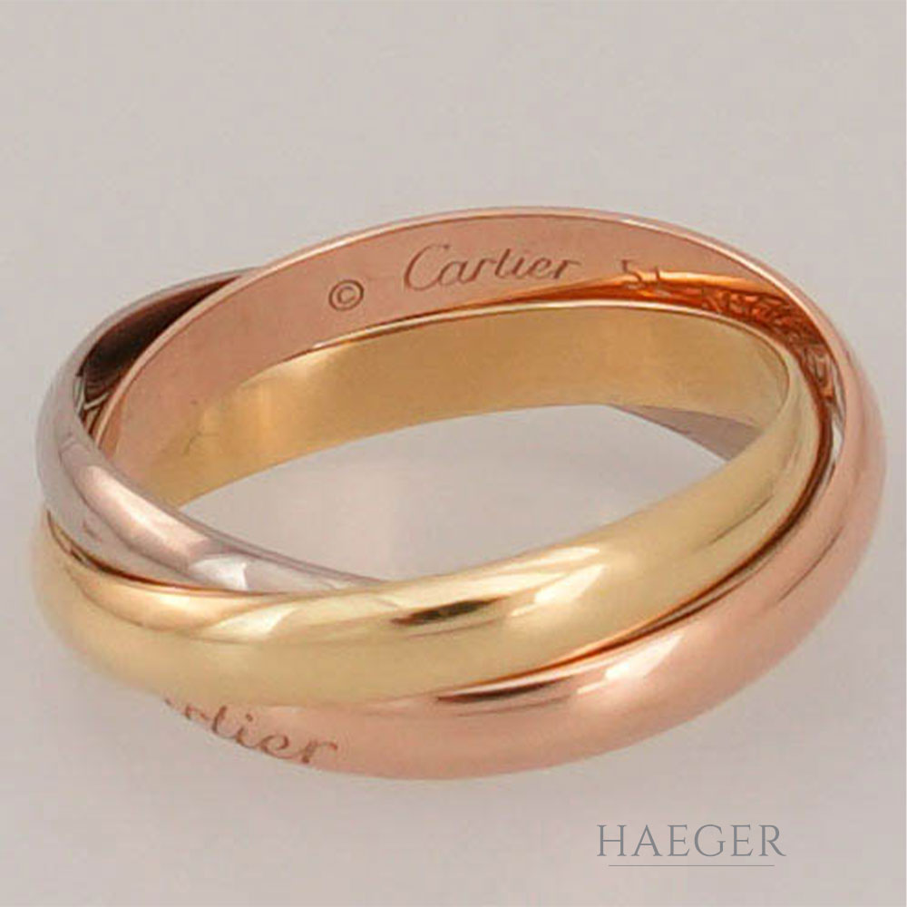 Cartier Trinity Ring Tricolor 18 Karat