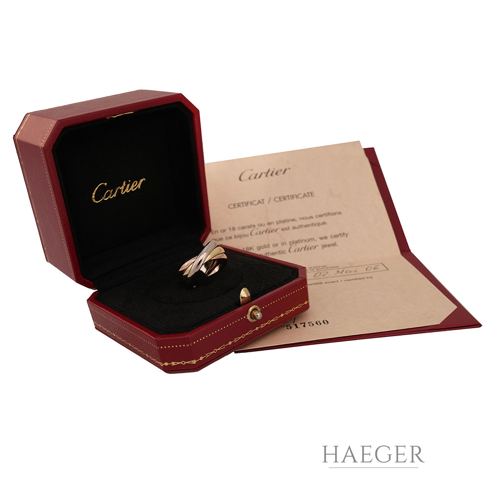 Cartier Trinity Ring Bicolor 18 Kara
