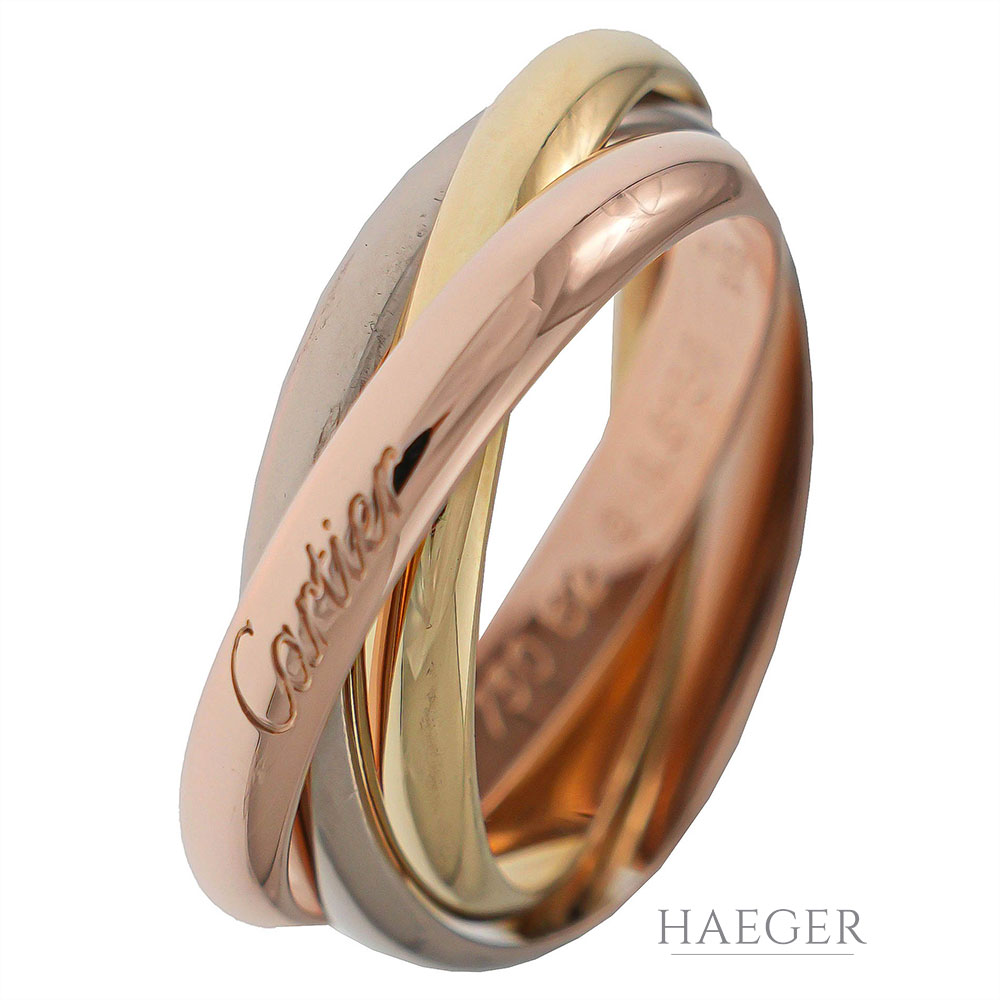 Cartier Trinity Ring Tricolor 18 Karat