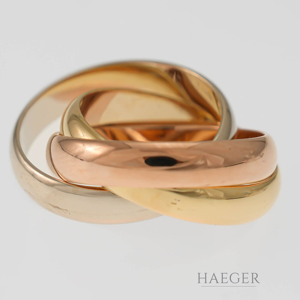Cartier Trinty Ring Tricolor 750/ 18 Karat