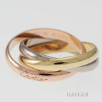 Cartier Trinity Ring Tricolor Gold 18 Karat Vorschau