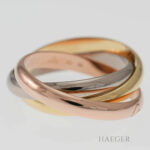 Cartier Trinity Ring Tricolor Gold 18 Karat Vorschau