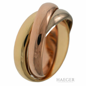 Cartier Trinty Ring Tricolor 750/ 18 Karat