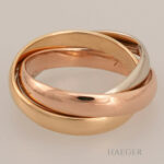Cartier Trinity Tricolor Ring 18 Karat Vorschau