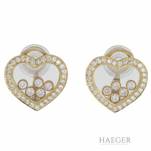 Chopard Happy Diamonds Ohrstecker Gelbgold 18 Karat