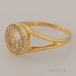Chopard Happy Diamonds Ring Gelbgold 18 Karat mit Diamanten Vorschau
