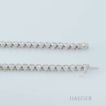 Collier 14 Karat Weißgold mit Diamanten Vorschau
