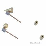 Niessing Ohrstecker Gelbgold Weissgold mit Diamanten Vorschau