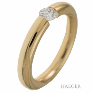 Niessing Antares Ring Gelbgold 18 Karat mit Diamant