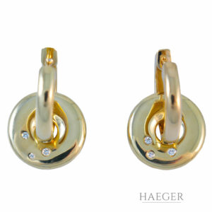 Piaget Ohrhänger Gelbgold 18 karat mit Diamanten