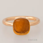 Pomellato Nudo classic Ring Gr.58 Roségold 18 Karat mit Citrin Vorschau