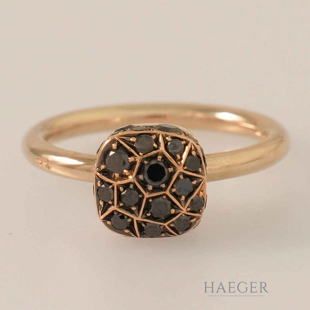 Pomellato Nudo Ring Gelbgold 18 Karat mit Diamant