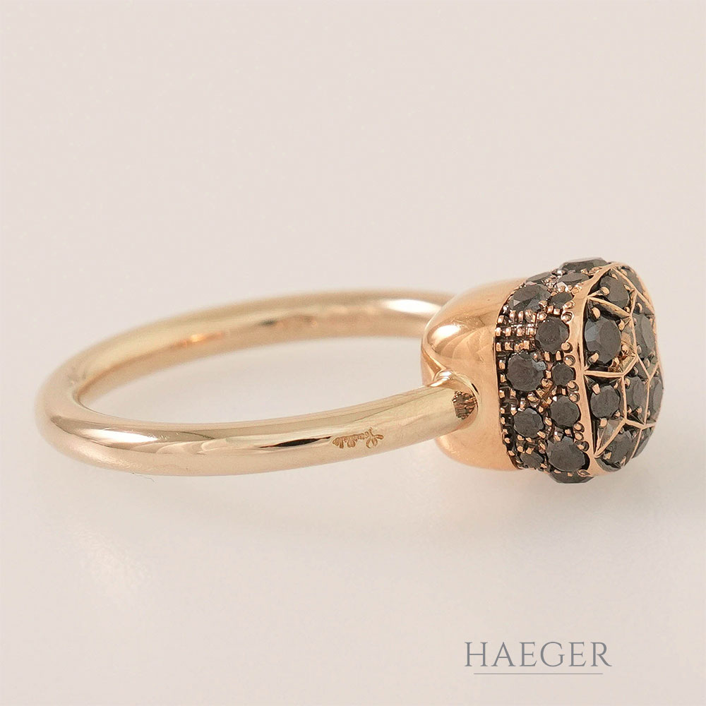 Pomellato Nudo Ring Gelbgold 18 Karat mit Diamant