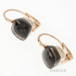 Pomellato Nudo Ohrhänger Rosegold 18 Karat Rauchquarz Vorschau