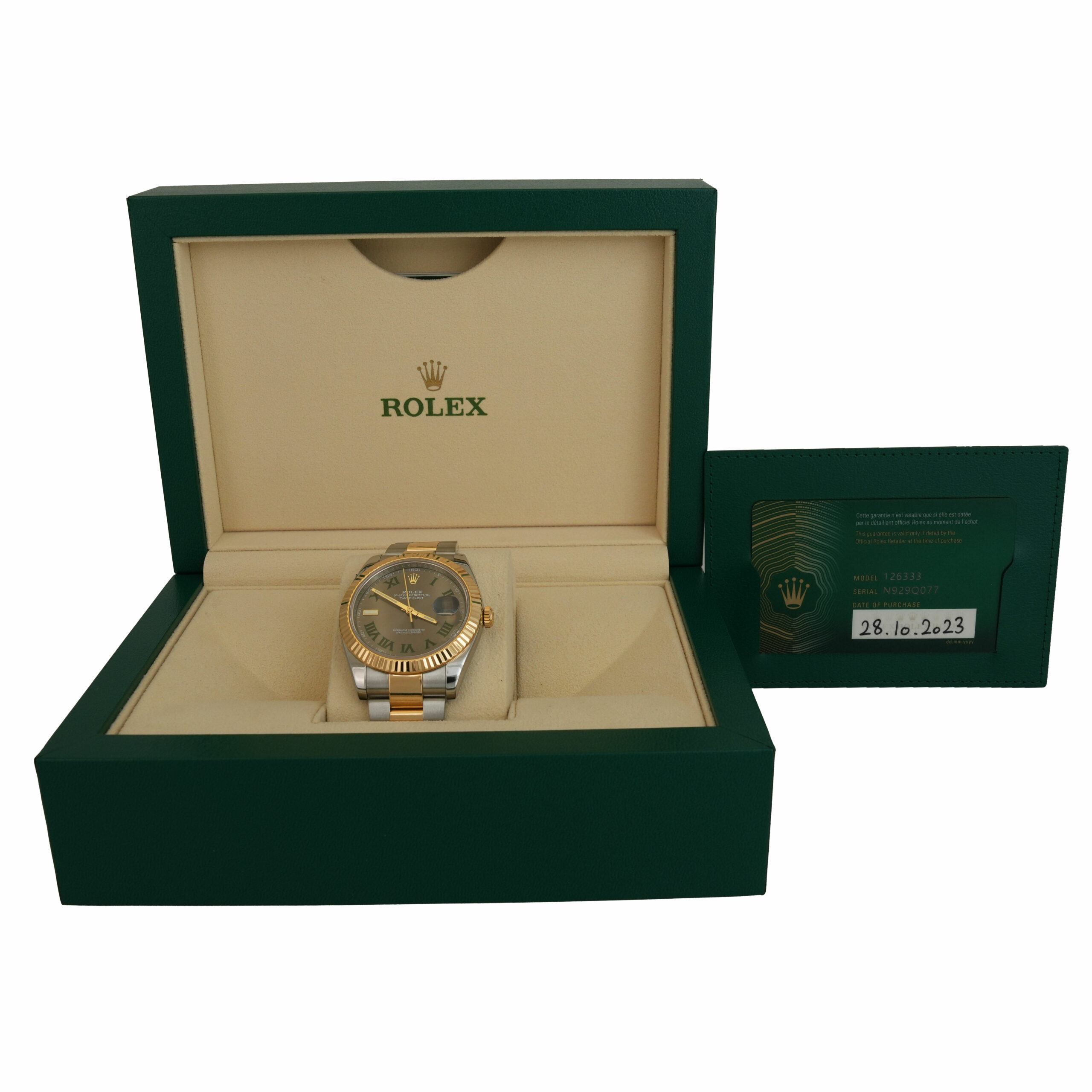 Rolex Datejust 41 Stahl Gold 18 Karat