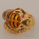 Tiger Ring Gelbgold 18 Karat Vorschau