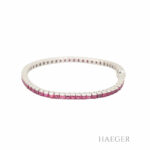 Armband 16,5cm Weißgold 18 Karat mit 5,5ct Rubine Vorschau