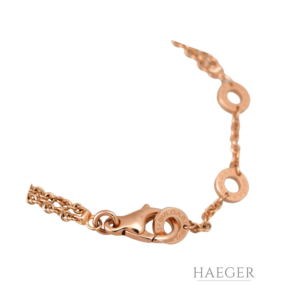 Bulgari Armband Rosegold 18 Karat mit Diamant