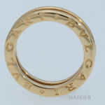 Bulgari B Zero Ring Gelbgold 18 Karat mit Diamanten Vorschau