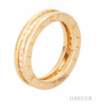 Bulgari B Zero Ring Gelbgold 18 Karat mit Diamanten Vorschau
