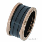 Bulgari B Zero Ring mit schwarzer Keramik Vorschau