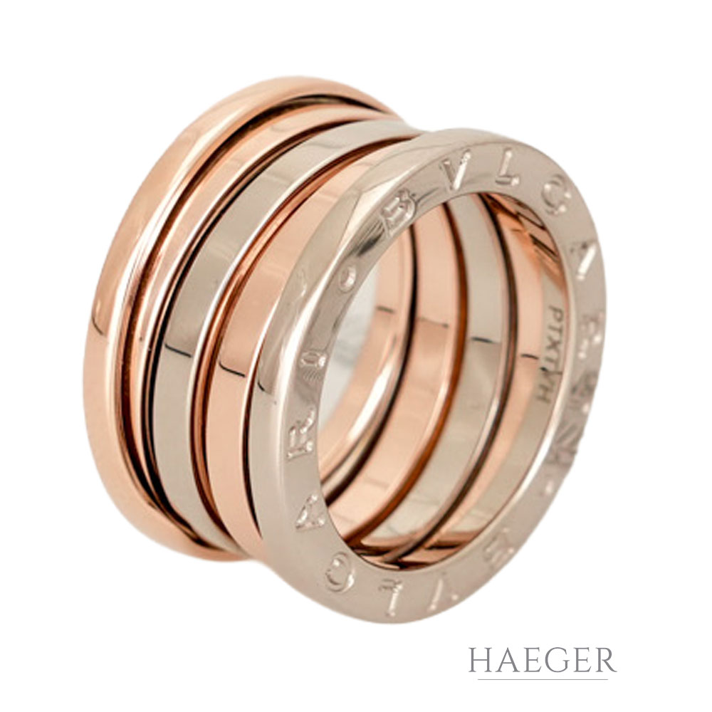 Bulgari B.Zero1 4 Band Ring Gold 18 Karat