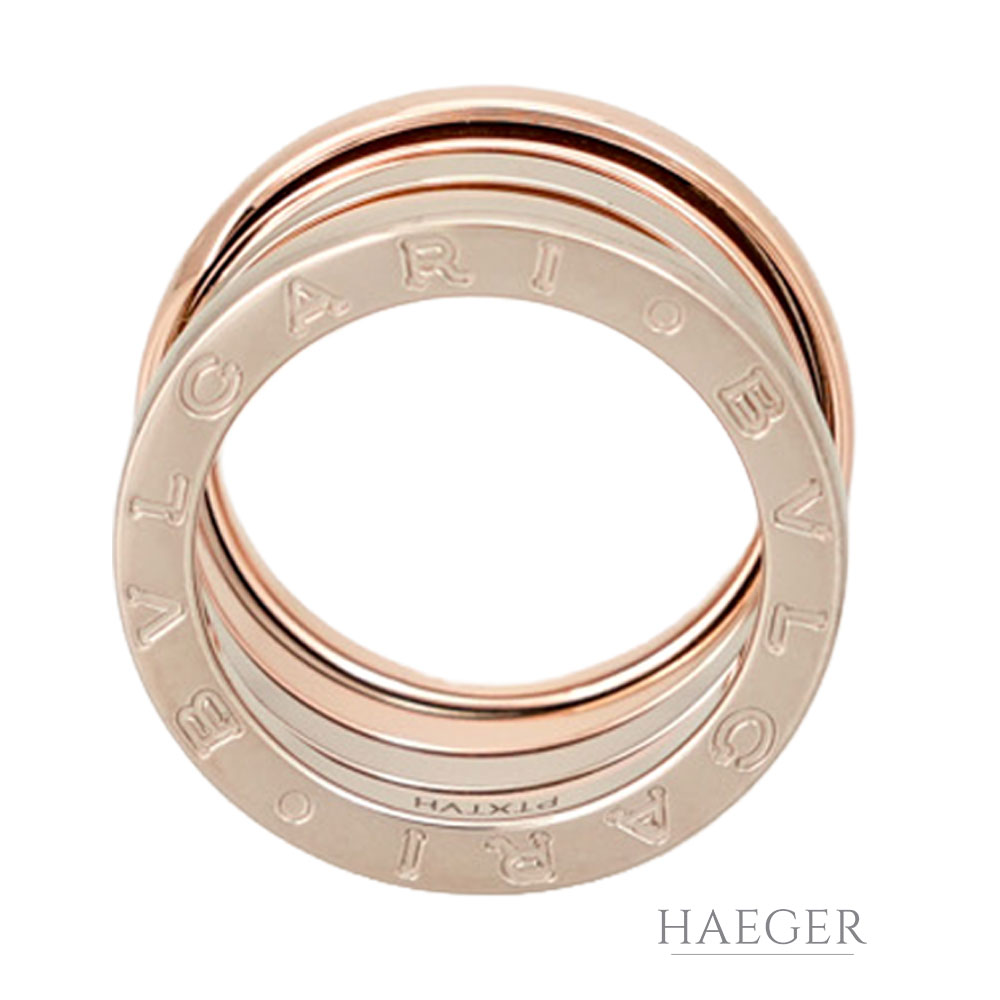 Bulgari B.Zero1 4 Band Ring Gold 18 Karat